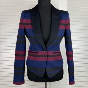 BCBGMaxAzria striped women’s blazer size small
